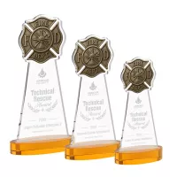 Fire Dept Award on Alberton Base - Amber