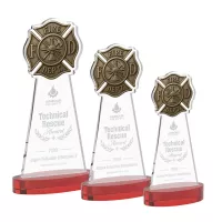 Fire Dept Award on Alberton Base - Red
