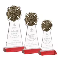 Fire Dept Award - Red