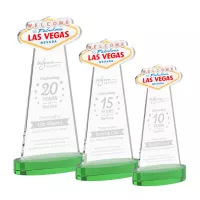 Las Vegas Award on Alberton Base - Green