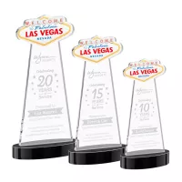 Las Vegas Award on Alberton Base - Black