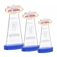 Las Vegas Award on Alberton Base - Blue
