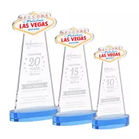 Las Vegas Award on Alberton Base - Sky Blue