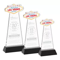 Las Vegas Award on Hartford Base - Black