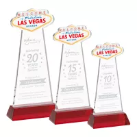 Las Vegas Award on Hartford Base - Red