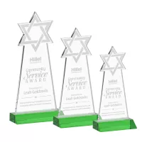 Star of David Award - Green