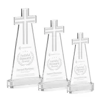 Cross Award on Alberton Base - Clear