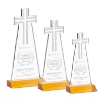 Cross Award - Amber