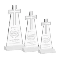 Cross Award - White