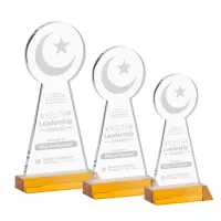 Crescent & Star Award - Amber