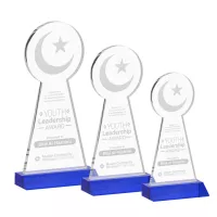 Crescent & Star Award - Blue