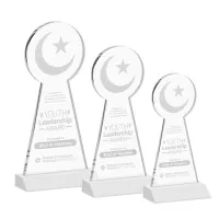 Crescent & Star Award - White