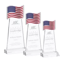 Flag Award - Clear