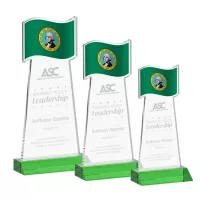 Flag Award - Green