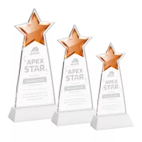Starlite Award on Hartford Base - White