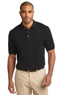Port Authority® Heavyweight Cotton Pique Polo.