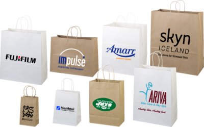 Paper Bags - Natural Kraft Shopper