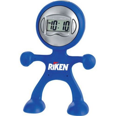 The Flex Man Digital Clock