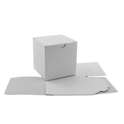 High Gloss White Folding Gift Boxes