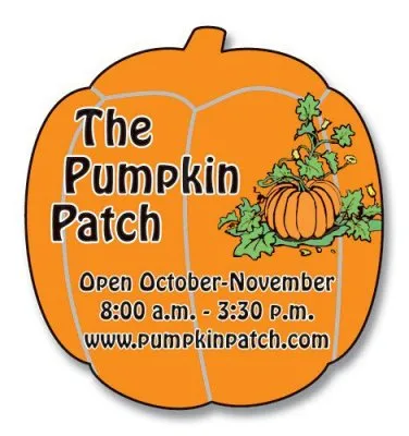 Magnet - Pumpkin Shape (1.875" x 2")