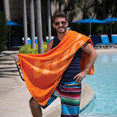 Diamond Collection Colored Beach Towels