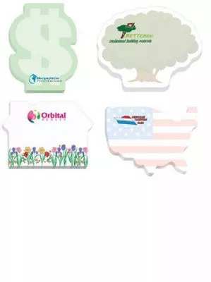 4 x 3 Adhesive Die Cut Notepads