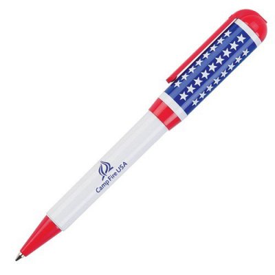 USA Made Flag Pen