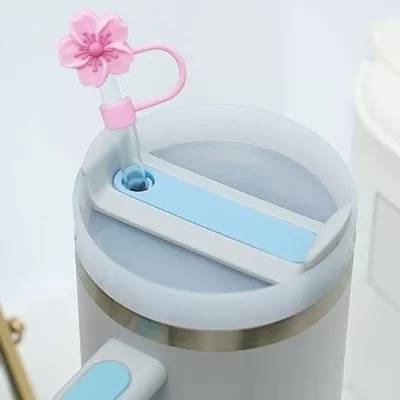 Custom Molded Silicone Straw Toppers