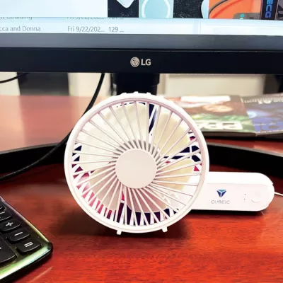 Draft Folding 2 Way Hand Fan