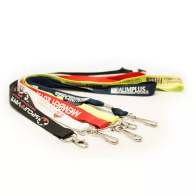 3/4" Poly Lanyard with Silkscreen Logo