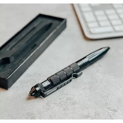 Heavy Steel Tactical Pen / Glass Breaker