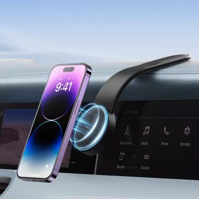 Magnetic Flexible Dash Mount 15W Wireless Charger/Phone Mount
