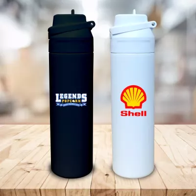 Hooch 24oz. Double Wall Stainless Bottle w/Straw