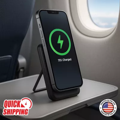 5000mAh 15W Thin Wireless Power Bank