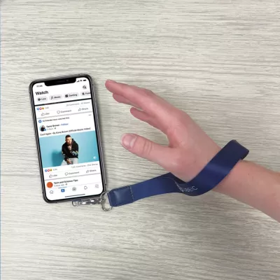 Phone Holder Sublimated Lanyard
