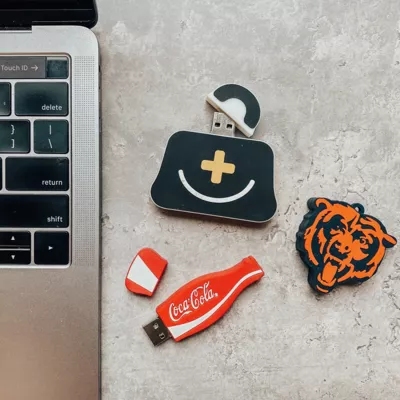 UD Custom Molded PVC USB Flash Drive
