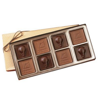 5 oz Custom Chocolate Squares Gift Box