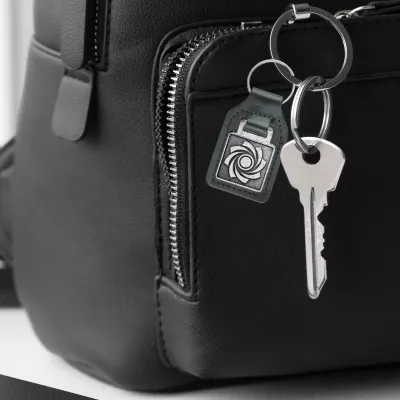 Custom Molded Metal/PU Keychains