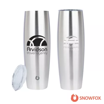 Snowfox 24 oz. Vacuum Insulated Beer Tumbler