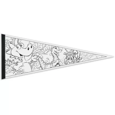 12" x 30" "Color Me" Pennants