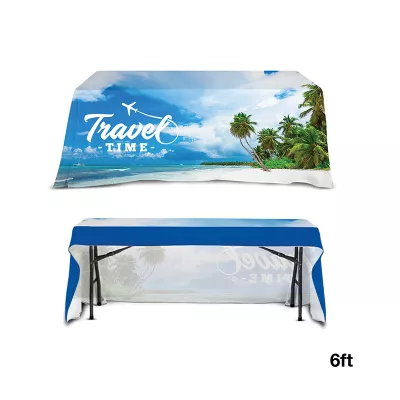 DisplaySplash 6' Open Back Table Throw
