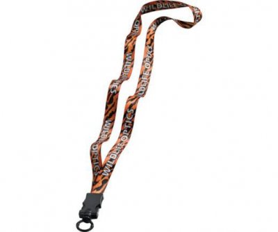 1/2" Dye-Sublimated Lanyard with Plastic Snap-Buckle Release and Plastic O-Ring