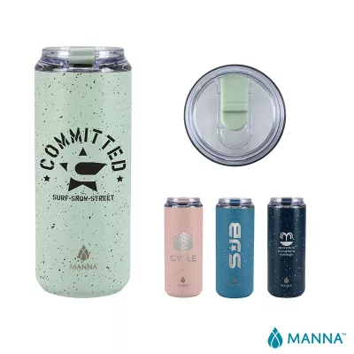 Manna Tall Boy 18 oz. Double Wall Stainless Steel Tumbler w/ Speckled Finish