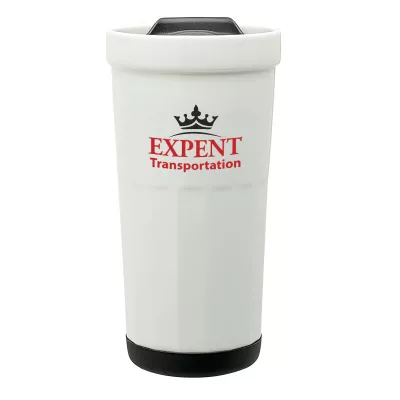 Latte 16 oz. Ceramic Travel Tumbler