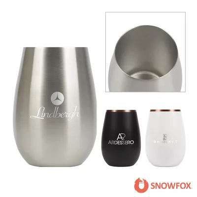 Snowfox 8 oz. Vacuum Insulated Sauvignon Blanc Wine Glass