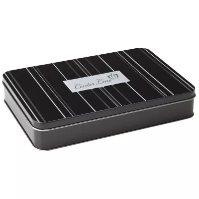 Large Giftset Tin Size: 10"x7"x1 1/2"