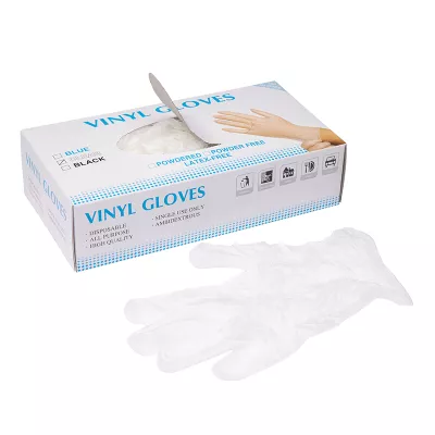 Protection-XL Box of 100 Extra Large Size Vinyl Gloves (50pairs)