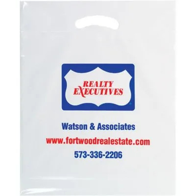 Oxo-Reusable Plastic Fold Over Die Cut Bag