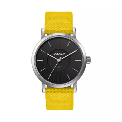 39mm, Ss, Silver Case, 3-Hand "Solar" Mvt