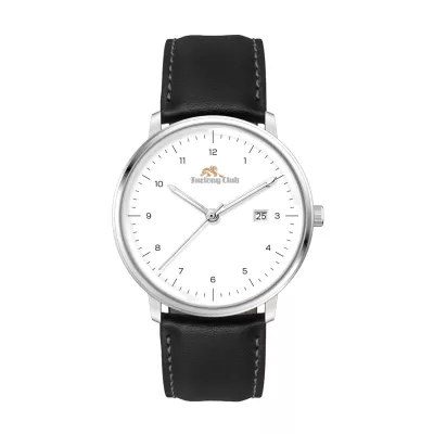 39mm Ss Silver Case, 3-Hand Mvt, Dte